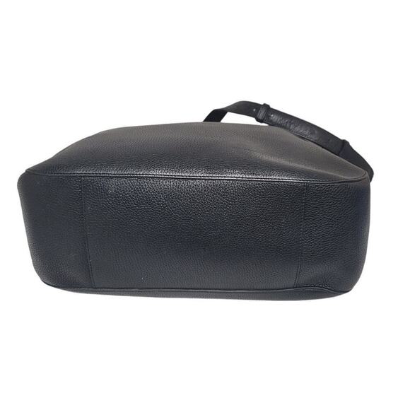Cuyana Large Black Leather Hobo Bag - Picture 10 of 12